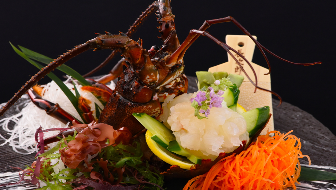 【追加料理：伊勢海老お造り】伊豆のキングオブお造り